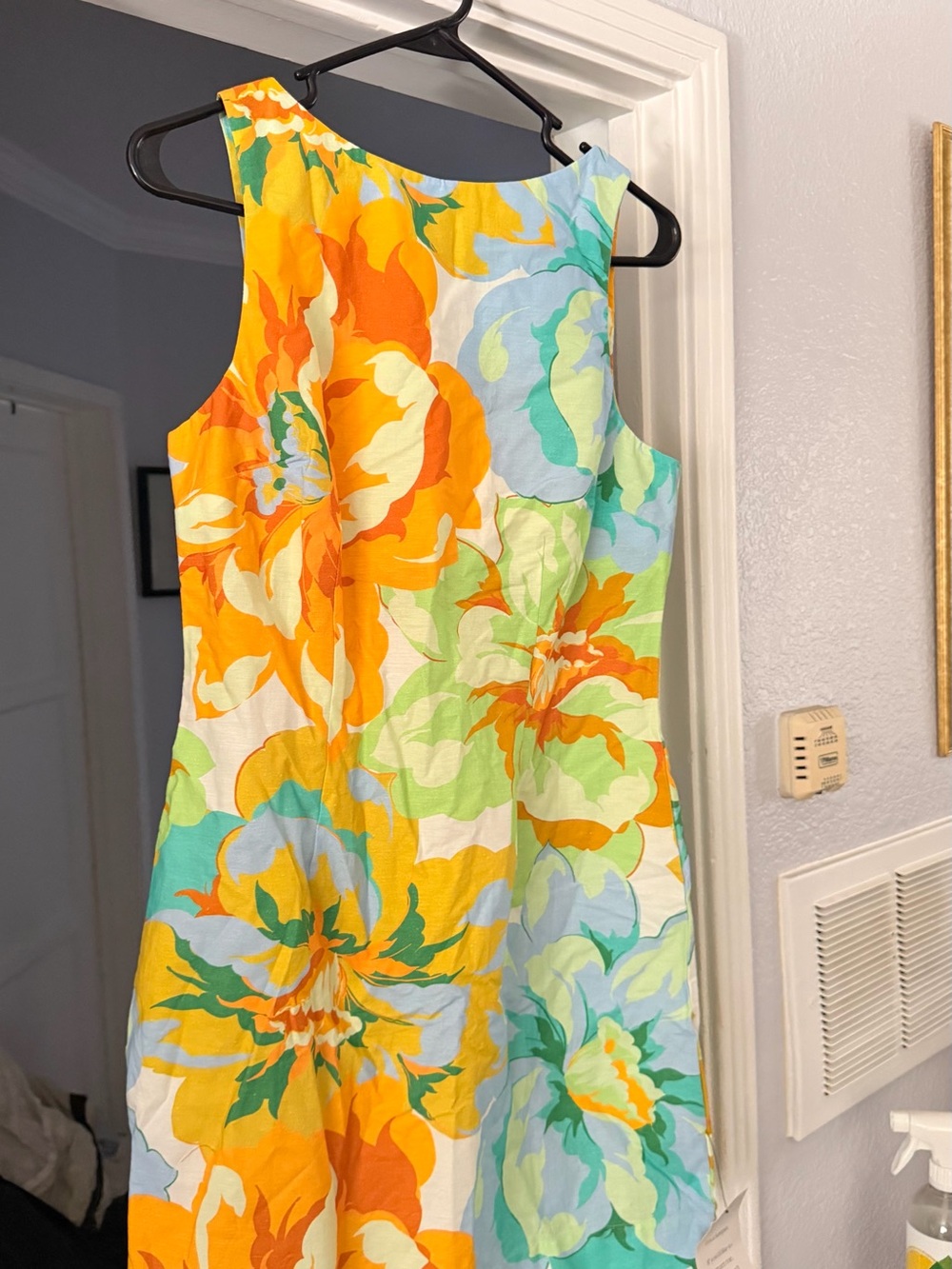 Nobodys Child Blue Mini Freya Camille Blooms Dress - Multi
